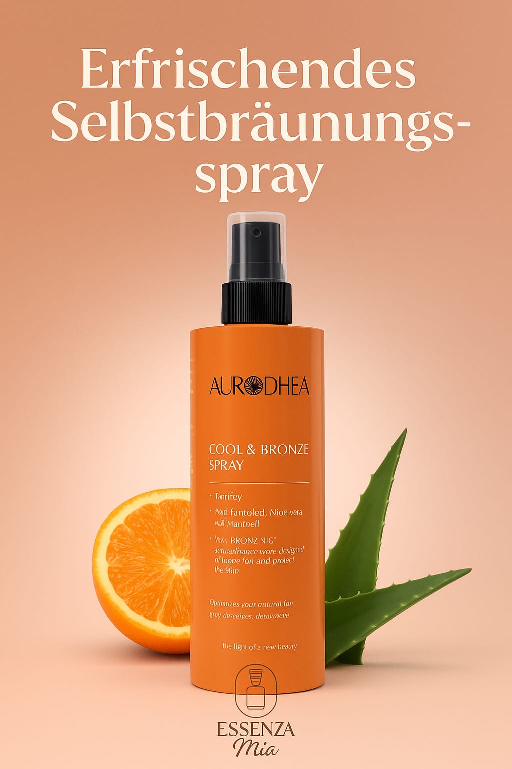 Aurodhea Selbstbräunungsspray „Cool & Bronze“ – 150 ml